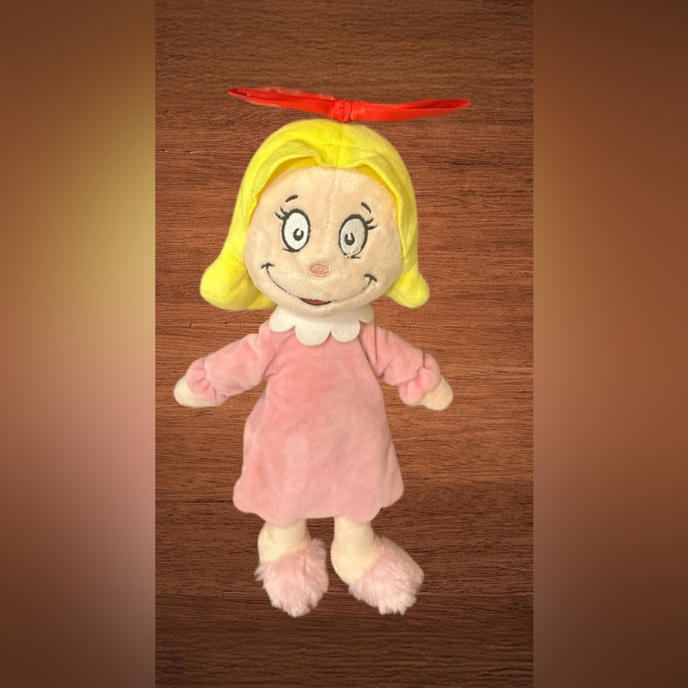 Aurora Cindy Loo Whoo Dr. Seuss stuffed doll.12 in.